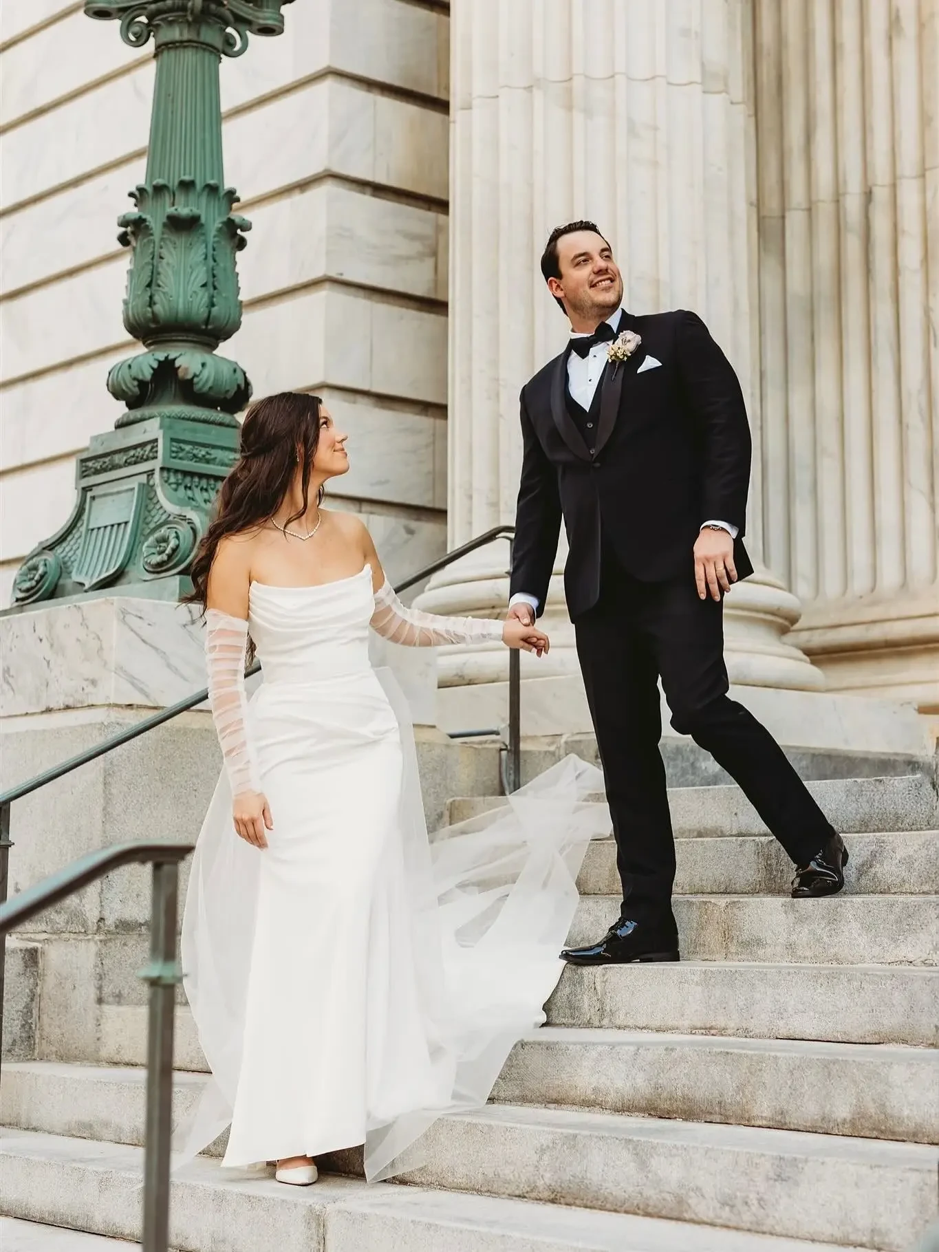 The Robinson’s wedding photo