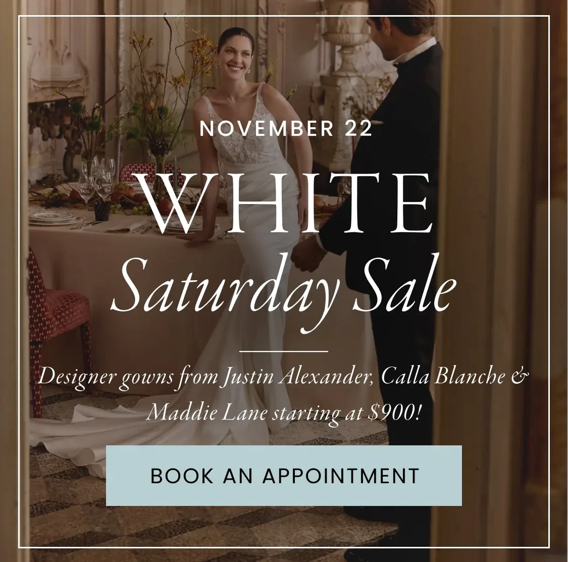 white saturday november sale